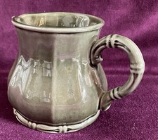 Howard Taunton Vale Staffordshire Pottery Green Bamboo Design Vintage Jug