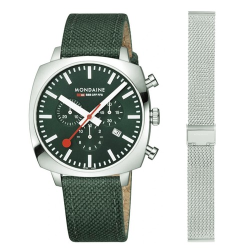 Mondaine men watch squar - watch,