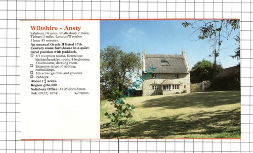 Ansty wiltshire farm house - ansty,