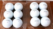Titleist ProV1X golf balls Pearl / Mint condition. Check out my reviews ???