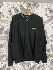 Callaway Odyssey Golf Wind Cheater Men’s Size Large Black Golf Top