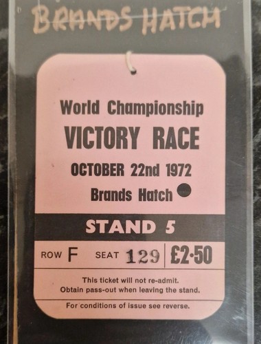 Original ticket 1972 - original,