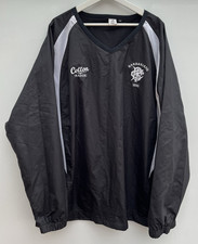 Barbarians Rugby Training Top Cotton Traders Waterproof Black Mens 2XL