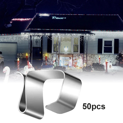 50x gutter hook clips for - gutter,
