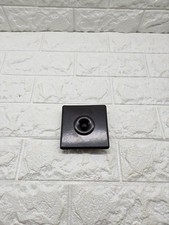 Vintage  Brown Bakelite 1 Gang  Light Switch Plate Toggle Gec Mutac 1940s 1 Way