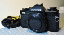 Olympus OM2 Spot Program (OM2-2SP) 35mm film camera body - Tested working