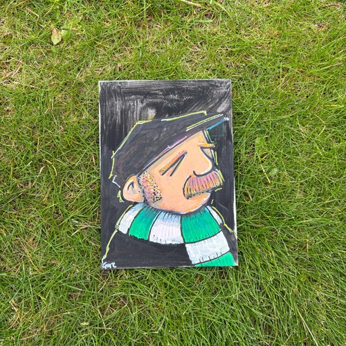 Classic football fan artwork - football,
