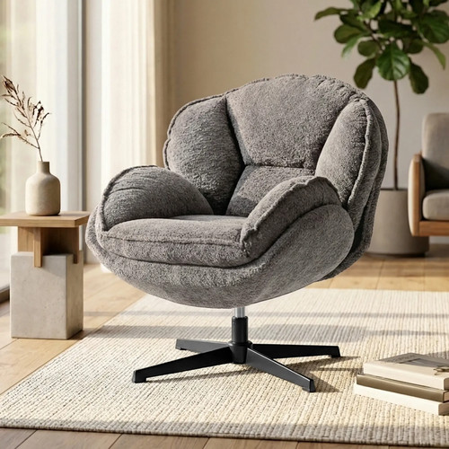Modern wingback accent chair - modern,