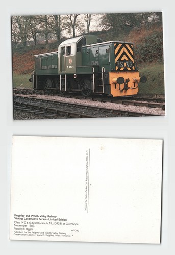 Postcard class diesel - class,
