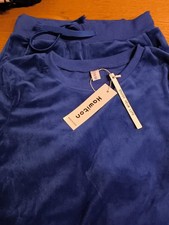 Tracksuit Velour 2 Pieces Blue