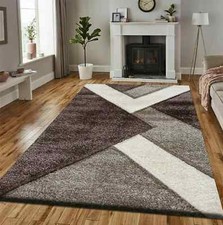 Thick Large Shaggy Rugs Non