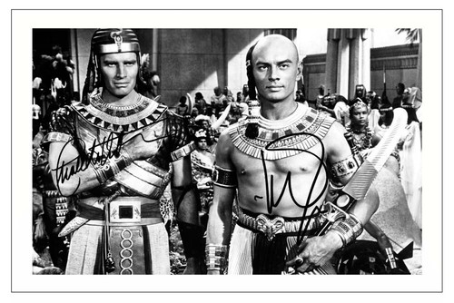 Yul brynner charlton heston - brynner,