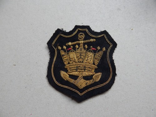 Merchant navy bullion cloth - navy,