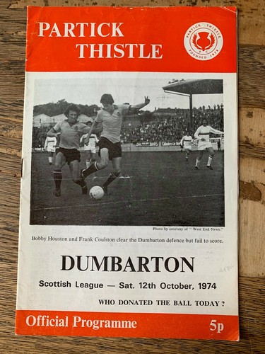 Partick thistle home - thistle,
