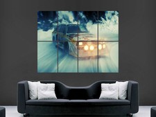 AUDI S1 1985 RALLY CAR ART WALL LARGE IMAGE GIANT POSTER