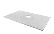 800 x 800 Aqua Dec Easy Fit  impey  ADE8080GRY  *NO WASTE* 