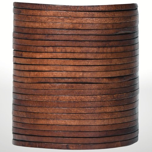 Flat genuine leather - flat,