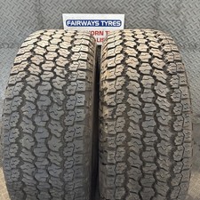 Goodyear Wrangler 255/70r16 111t All Terrain Off Road Part Worn Tyres X2 Tyres