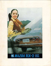 Mazda RX-2 1971-1973 UK Market Foldout Sales Brochure Saloon & Coupe