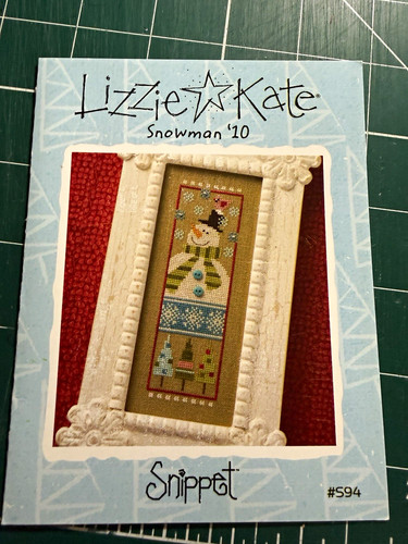 Lizzie kate snowman snippet - lizzie*kate,