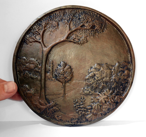 Vintage cold cast bronze - cold, resin