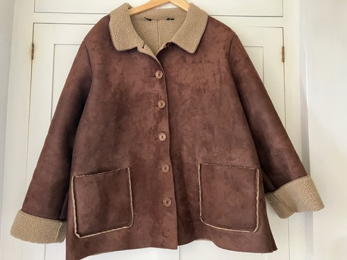 Vintage boden faux sheepskin - faux,