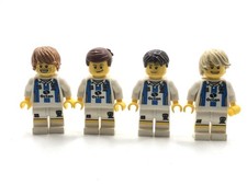 LEGO minifigures - Series Collectible - 4x Soccer Players / Football Player