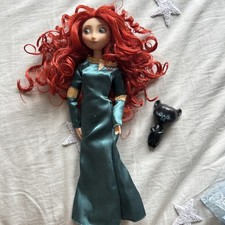 Merida Disney Store Brave Doll - With Bear Brother