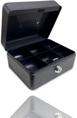 Portable metal cash - portable, box