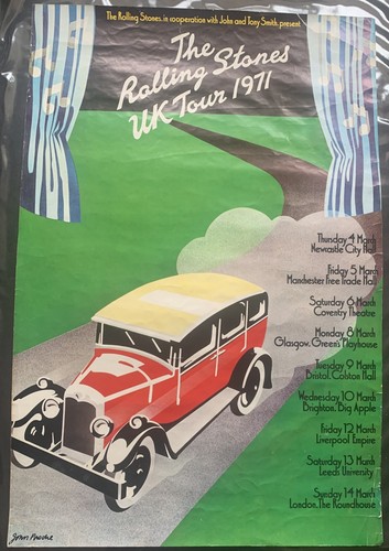 Rolling stones 1971 tour - uk,