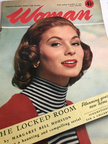 Vintage woman magazine - vintage,