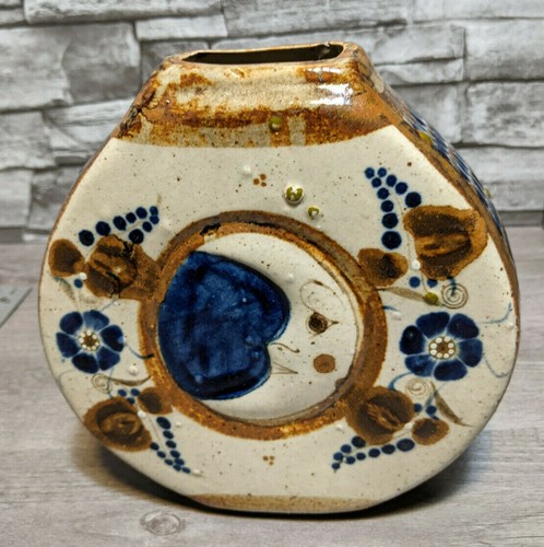 Sun moon round vase - &,