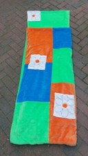 Snuggle Sac 195 x 70 cm Children's Sleeping Bag Single Fleece Floral Flowers