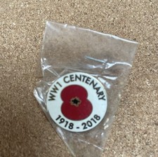 WW1 Centenary Pin Badge 
