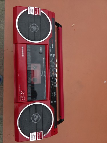 Sharp qt27 ghetto blaster - sharp,