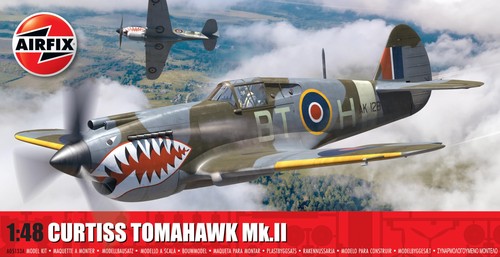 Airfix curtiss tomahawk - 1/48,