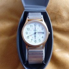 Vintage Imado 24 Hour Dial Day Date Quartz Watch With Imado Watch Box