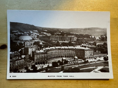 Postcard buxton from town - -,