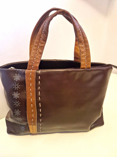 Radley brown leather floral - radley,