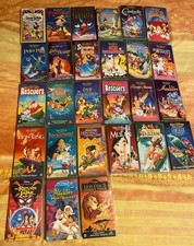 VHS Tape Collection Walt