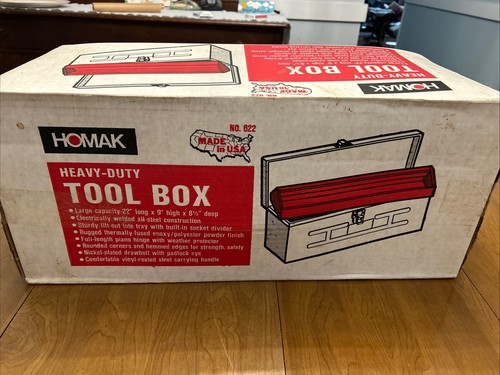 Homak heavy duty tool box - homak,