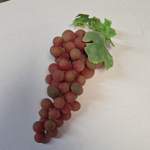 Vintage rubber grape cluster - rubber,