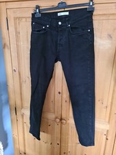 MEN'S BLACK SKINNY JEANS FROM zara UK SIZE 30R