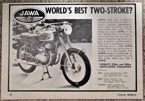 1967 jawa original - 1967, cz