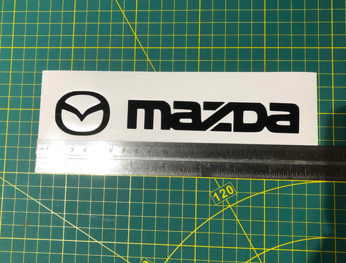 Mazda large sticker - large, decal