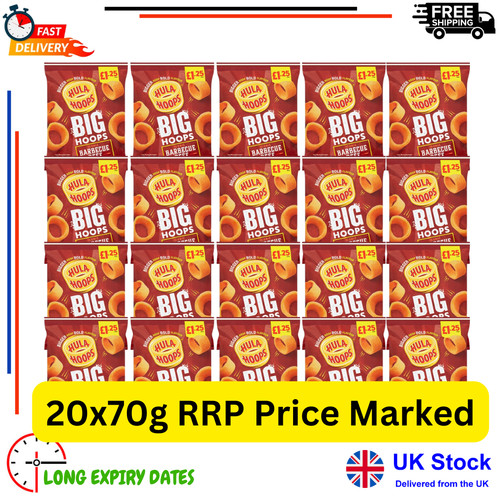 20x70g hula hoops - 20x70g,