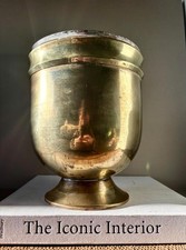 Vintage Brass Planter |