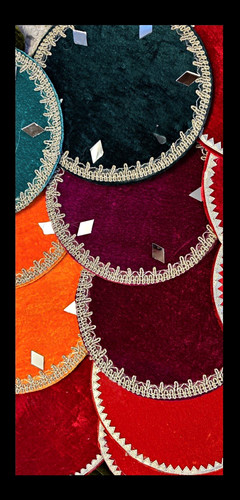 Mehndi decorative plates with - mehndi,