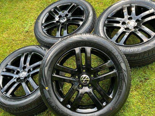 Gloss black genuine vw - x,