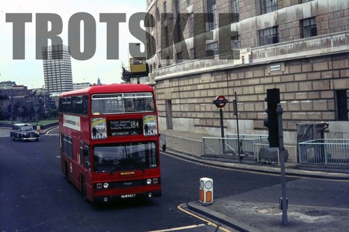 35mm slide london transport - london,